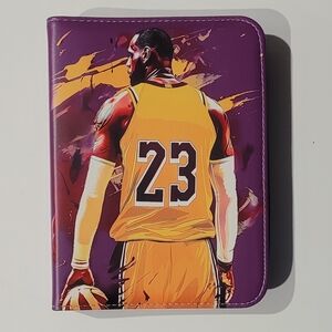 BASKETBALL Trading Card Binder 400 Sleeve Pocket - KING x MAMBA - PURPLE